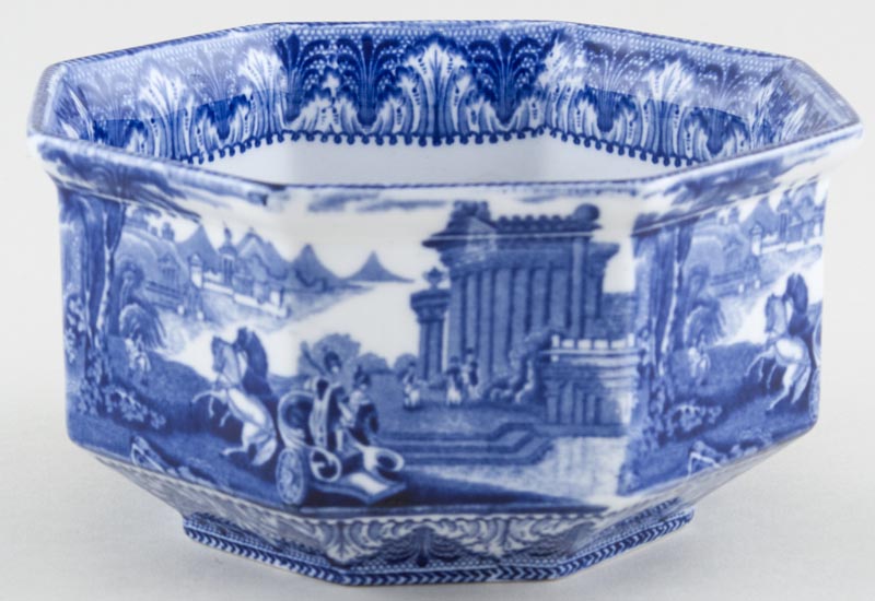 Bowl octagonal c1920s